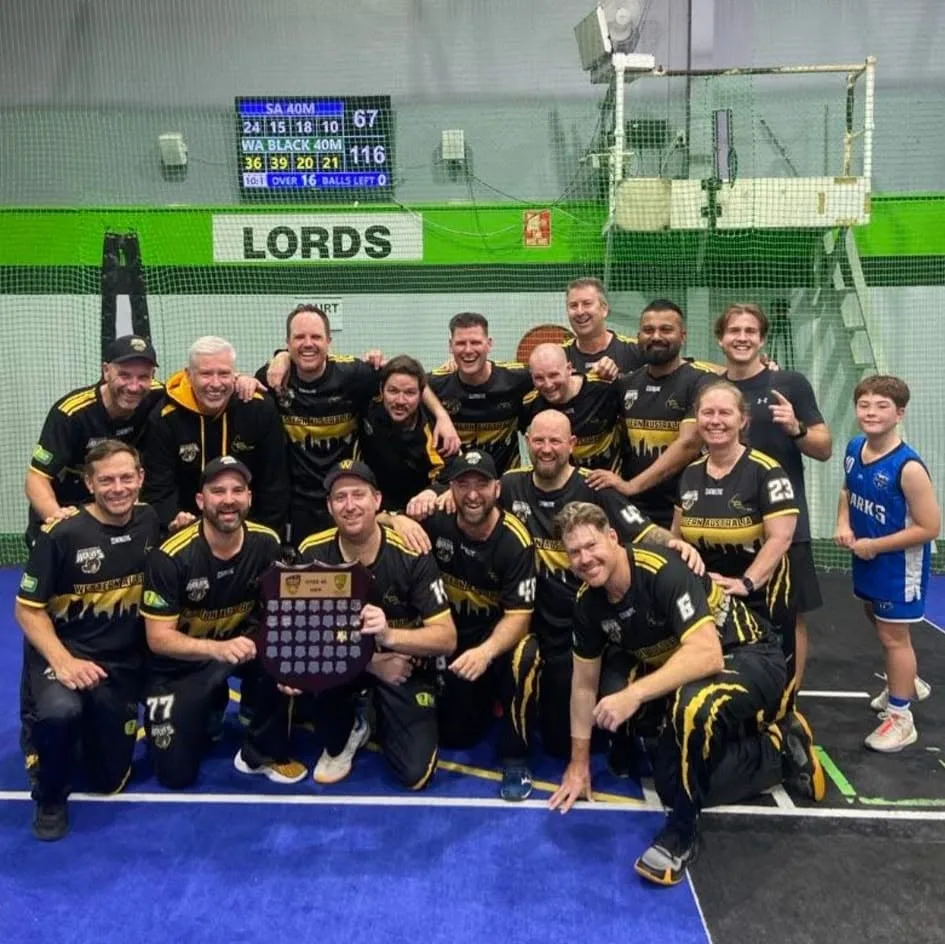 2027 WA Masters Men · Over 40s team photo